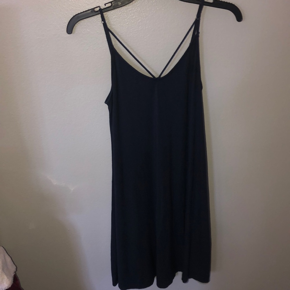 Navy mini dress